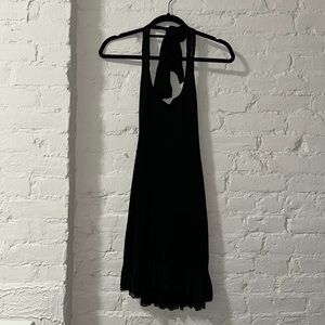 Alice + Olivia halter mini dress